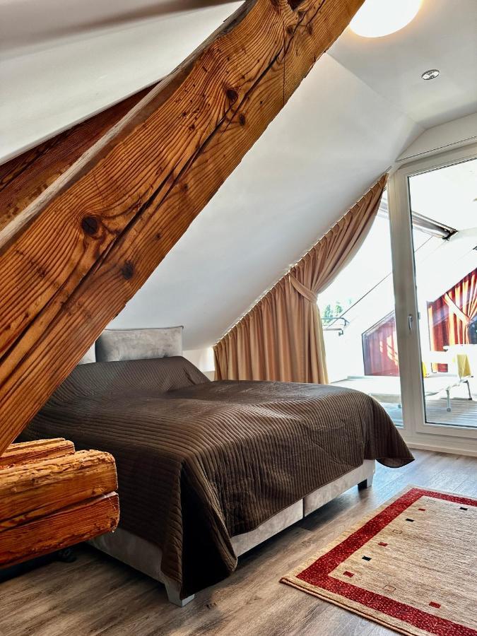 Wohnen Ueber Den Daechern Von Brégence Extérieur photo